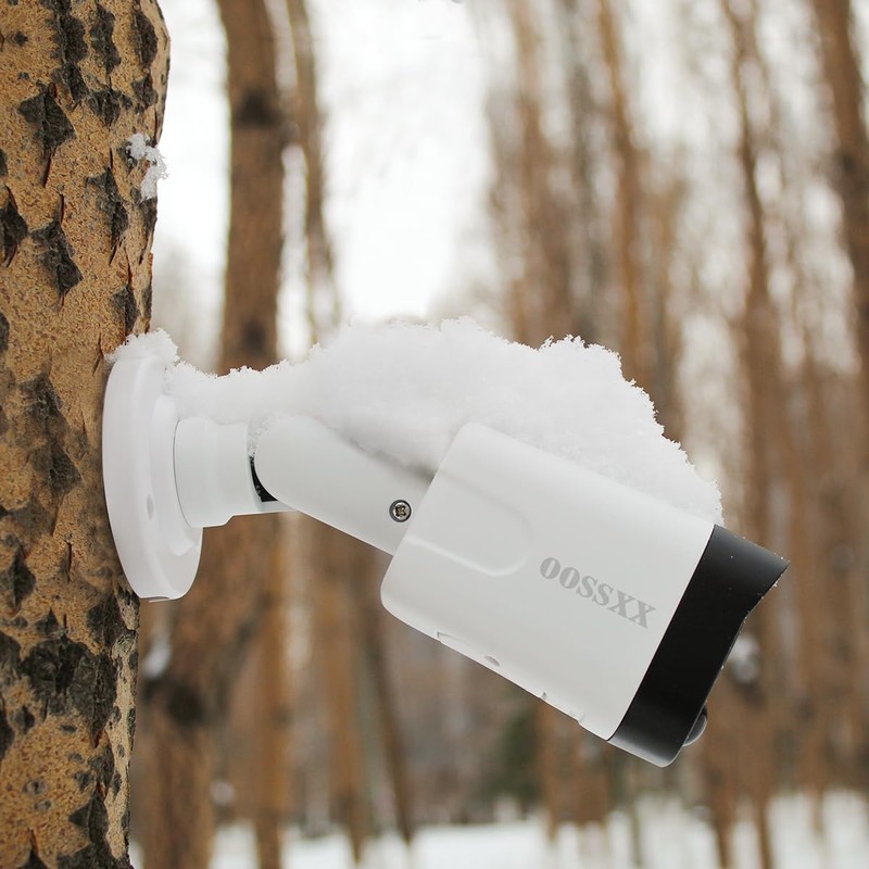OOSSXX Security Camera, Poe Security Camera, Outdoor, Security Camera, Wired