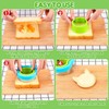 12 Pack Sandwich Cutter and Sealer Set Crustable Bread Decruster