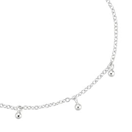 NOELANI 2031673 Women's Bracelet 925 Sterling Silver 16 + 3 cm Silver Comes in Jewellery Gift Box, Sterling Silver, No Gemstone