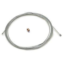 Easyboost Throttle Cable Throttle Cable 2.50 m Diameter 1.2 mm Universal Gas Cable with Screw Nipple for Carburettor Throttle Grip for Scooter 50 cc Moped Moped AM6 Derbi Aerox F10 F12 Aprilia SR