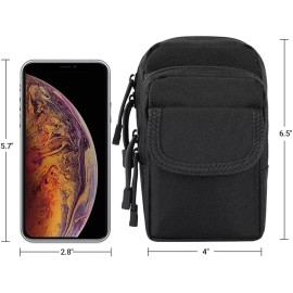 Unbranded Tactical Molle Pouch EDC Waist Bag Pack Outdoor Military Fanny Pack Phone Pocket