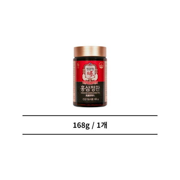 1 168g red ginseng extract / 홍삼정환 168g 1개