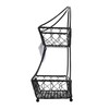 Gourmet Basics by Mikasa Loop and Lattice 2-Tier Flatback Metal
