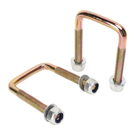 2pcs Golf Cart Leaf Spring U Bolt with Screw Nut Steel Alloy 72618 G01 Replacement for EZGO TXT Workhorse Gas Electric