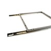 ML-017C Chrome Steel Cabinet Spice Rack- 3 Shelves Full Pullout