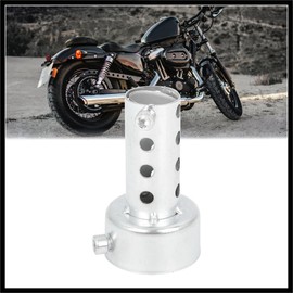 Hihaha 45mm Universal Motorbike Exhaust Muffler Insert Baffle Can Durable Material