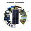 8W Solar Panel Kit Flexible Bendable Monocrystalline Portable Solar Battery