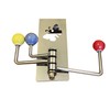 ASPECT Over The Door Hooks Hanger with 3 Ceramic Rotating