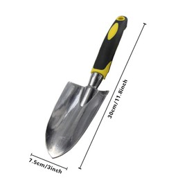 Cuayaes Garden Trowel Hand Shovel, Garden Hand Tools Aluminum Alloy Small Shovel for Planting Weeding Transplanting Moving, Gardening Gifts for Women Men