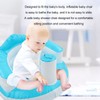 Baby Learning Chair Infant Inflatable Sofa Press Inflatable Baby Bath