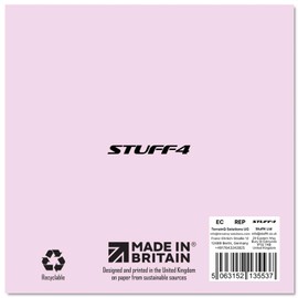 Stuff4 Card for Birth Girl - Welcome Little Girl - Baby Cards for Birth Baby Card Birth Baby Shower Congratulations, 145 mm Greeting Cards Birth Greeting Card