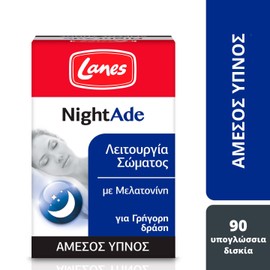 Lanes Nightade for Instant Sleep, 90 Tabs
