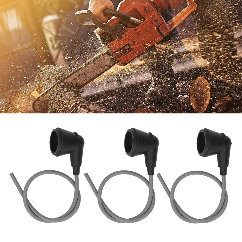 Spark Plug Wire Set, 3pcs Professional Chainsaw Ignition Cable Sturdy