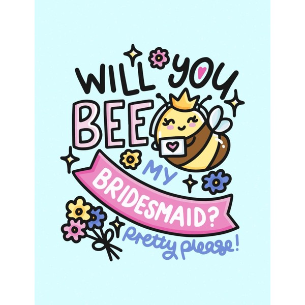 Bridesmaid Proposal Gift Notebook | Will you be my Bridesmaid