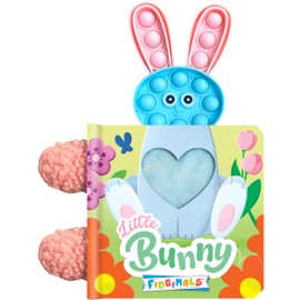 Fidgimals Little Bunny Baby Book | Sensory Board Book with Pop It Character, Perfect Sensory Books for Toddlers I Baby Books I Your Sensory Fidget Friend
