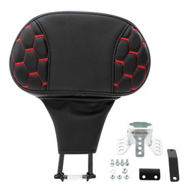 C.C. RIDER Motorcycle Backrest Plug-in Driver Rider Backrest Sissy Bar for Harley Davidson Touring CVO Street Glide Road Glide Electra Glide Road King 2009-UP