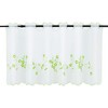 HongYa Voile Net Curtain Transparent Cafe Curtain Short Curtain with