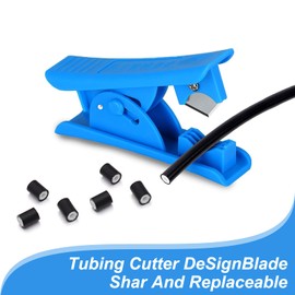 Zimoer Bicycle Hydraulic Hose Fitting Insert Tool with Mountain Bike Hydraulic Hose Cutter, Upgraded Needle Driver Insertion Tool, Cycling Maintenance Tools with Hydraulic brake Hose Cutter