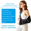 VISKONDA VISKONDA Arm Sling Shoulder Immobilizer - Rotator Cuff Support Brace - Comfortable Medical Sling for Shoulder Injury,Left and Right Arm,Men and Women,for Broken,Dislocated,Fracture,Strain (Medium)
