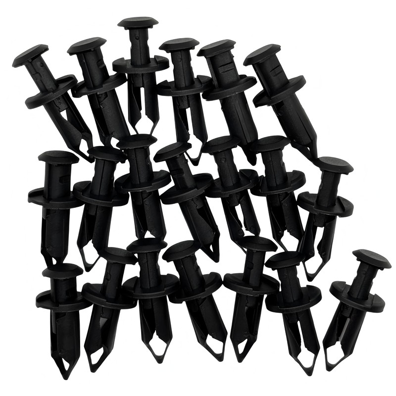 AUOSTMO 20pcs Plastic Rivets Push Pins for UTV Hood Fender