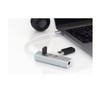Digitus DA-70253 USB 2.0 100Mbit/s Aluminium interface hub - Digitus