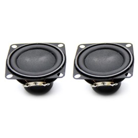 Tsudoku 2PCS Audio Speaker 4Ω 10W 53mm 2 Inch Bass Multimedia Speaker Loudspeaker DIY Sound Speaker for Home Theater