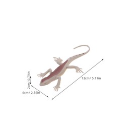 12pcs Fake Lizard Toys Simulation Realistic Little Gecko Snake Scary Trick Toy Lizard Action Figure for Kids Kids