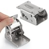 MDLUU Folding Brackets Heavy Duty, 90 Degree Self-Lock Hinges for