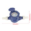 Msiud Cold Water Meter, Garden Home Flowmeter Single Wet Table
