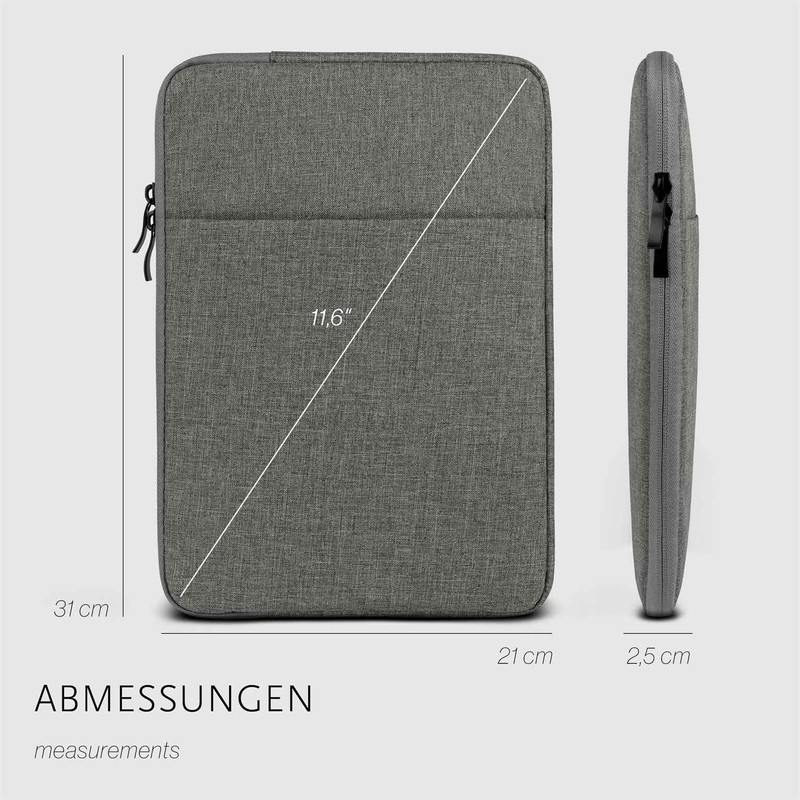moex Tablet Case for Acer Iconia X12, Bag with Zip
