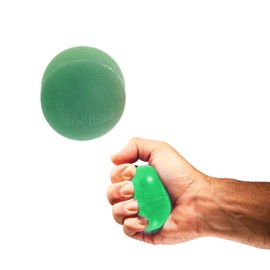 THERABAND Hand Exerciser, Ball For Hand, Wrist, Finger, Forearm, Grip Strengthening & Therapy, Squeeze Ball to Increase Hand Flexibility & Relieve Joint Pain, X-Large Green, Medium