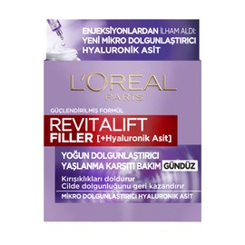 L’Oréal Paris Revitalift Filler Yoğun Dolgunlaştırıcı Yaşlanma Karşıtı Gündüz Kremi