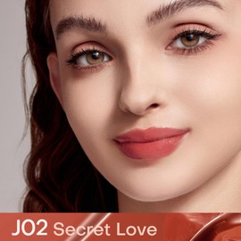 Mistine Mistine Makeup Lip Gloss Lip Plumber Non-sticky Tinted Lip Gloss Infused with 1% Peptide Moisturizing Shiny Finish Lip Tint Hydrating Lifter Gloss Lightweight Feeling Lip Oil J02 Secret Love 0.1 fl oz