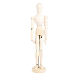 Artists Wooden Manikin | Drawing Figure Model with Flexible Body Joints - Educational Tool Human Figure for Art