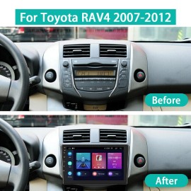 For Toyota RAV4 2007-2012 Apple Carplay Android Car GPS Radio Stereo Player JBL