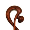 Abstract Wooden Sculpture Figure Statue Africa Asia Connected, 10cm
