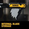 Dewalt Push & Flip Folding Utility Knife With Storage