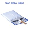 Pinsheng 6-Piece Pocket Ashtray Ash Bag PVC Heat Resistant Fireproof