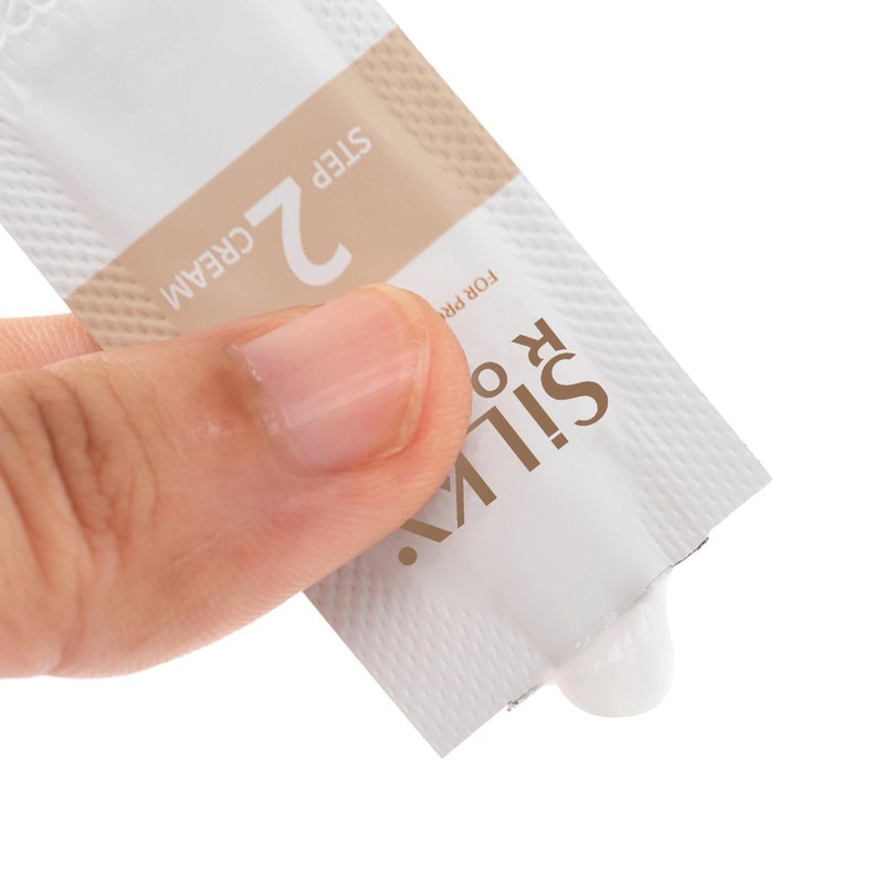 SILKY ROLLS False Eyelash Curl Set Cream, Set of 10