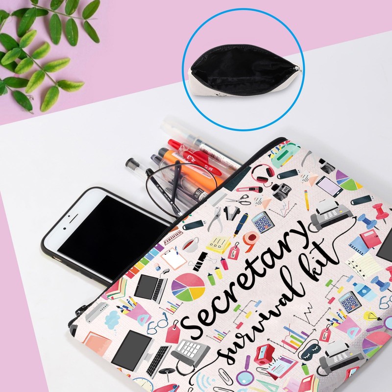 Secretary Survival Kit Secretary Gift Travel Accessories Toiletry Bag Makeup