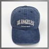 Buzz Selection CAP380 Denim Embroidered Cap, Brim, Stylish, BB Cap,