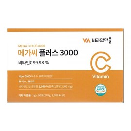 Vitamin Village Mega C Plus 3000 3g x 90 packets / 비타민마을 메가씨 플러스 3000 3g x 90포