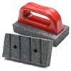 Wenqik 2 Pcs Rub Brick with Handle Concrete Tools 20