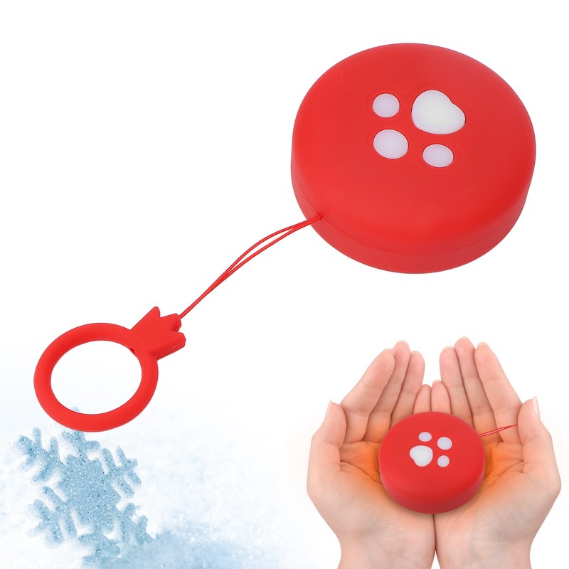 Electric Hand Warmer Men Women Cute Cat Paw Pattern Winter