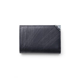 Lanvin on Blue Semi-Long Wallet, Aqua Accessories, Black, One size