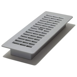Decor Grates PL310-GY 3-Inch by 10-Inch Plastic Floor Register, Frost Grey