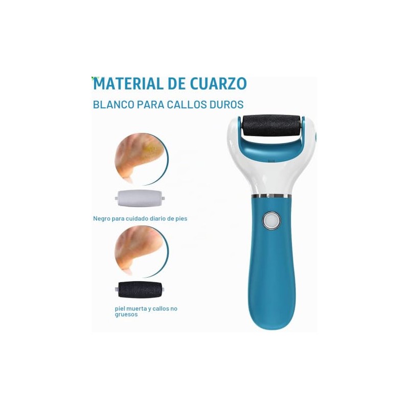 Lima eléctrica para pies profesional, herramienta de pedicura recargable de