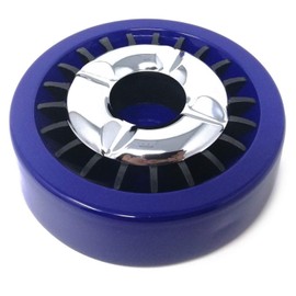 Starlet24® Fire Killer Ashtray for Outdoor Wind Ashtray Stable Round Flat - Blue