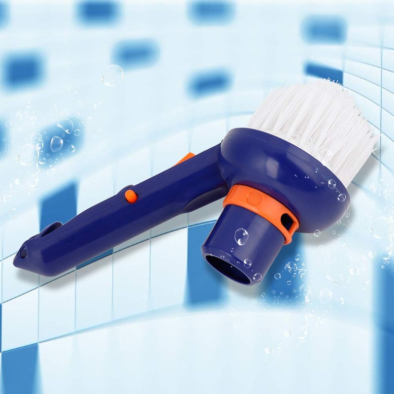 BORDSTRACT Pool Corner Vacuum Brush Swimming Pool Step Vac Brush