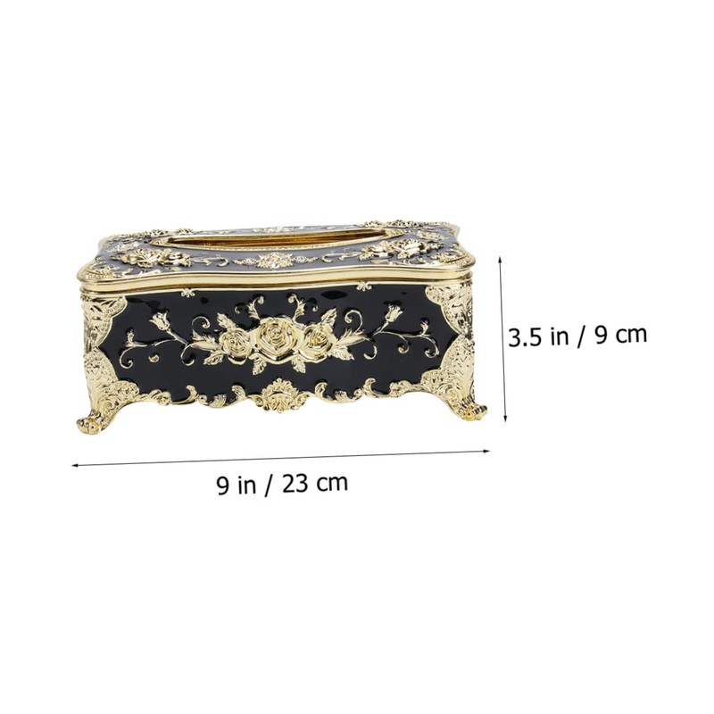 BUGUUYO Box Tissue 2pcs Decorative Tissue Holder Desktop Napkin Organizer